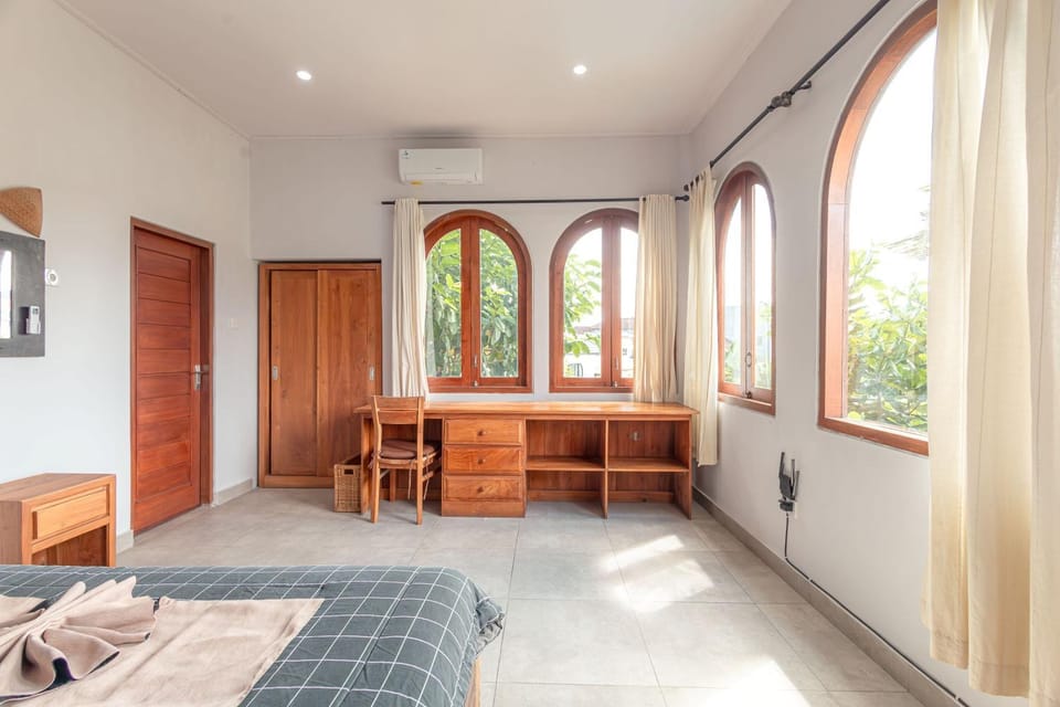 Bed, Photo of the whole room, Bedroom, wardrobe