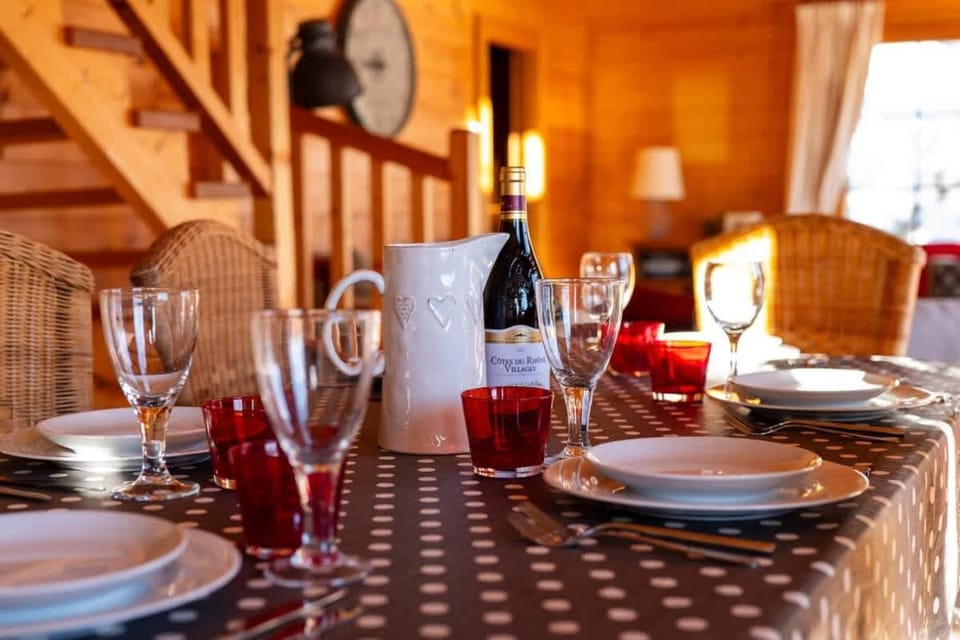 Mountain Chalet with Panoramic Views Sleeps 9 Chalet in Les Gets