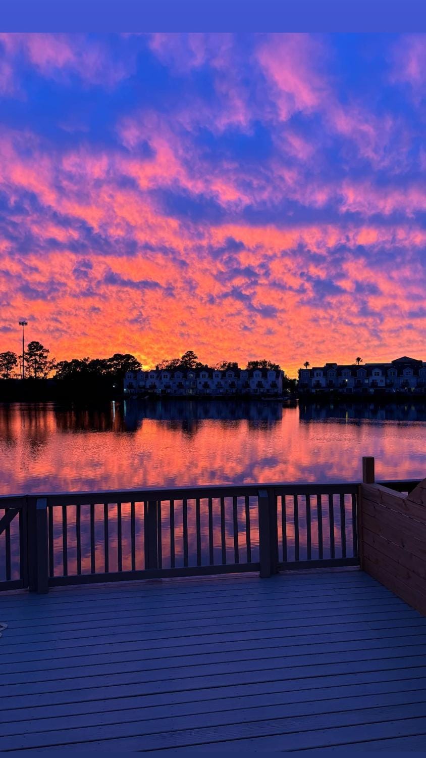 View (from property/room), Balcony/Terrace, Sunset