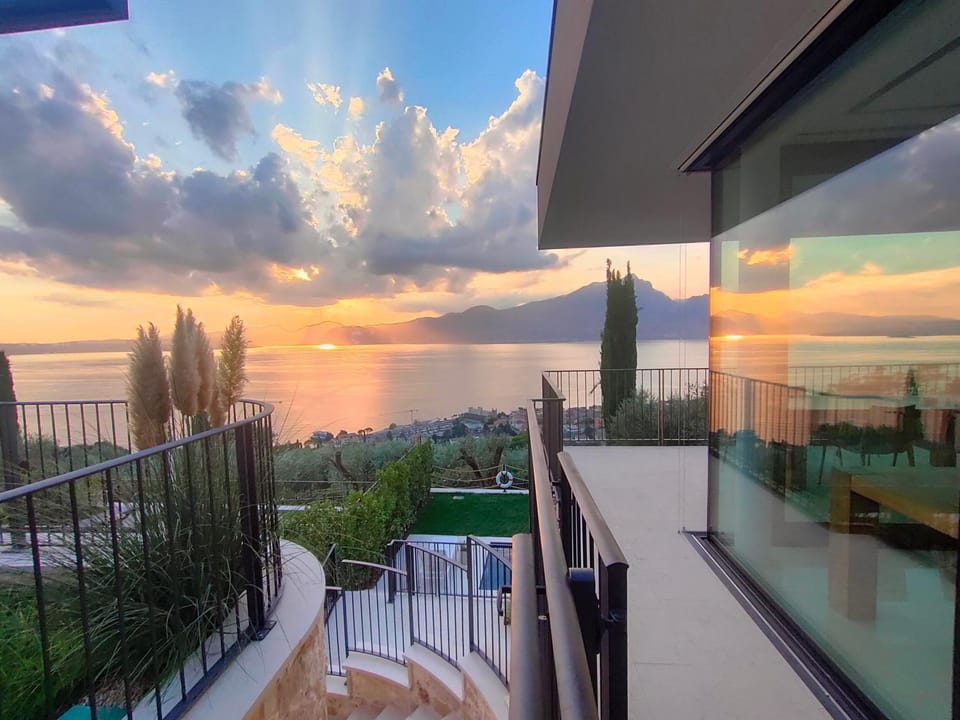 Property building, Sunset