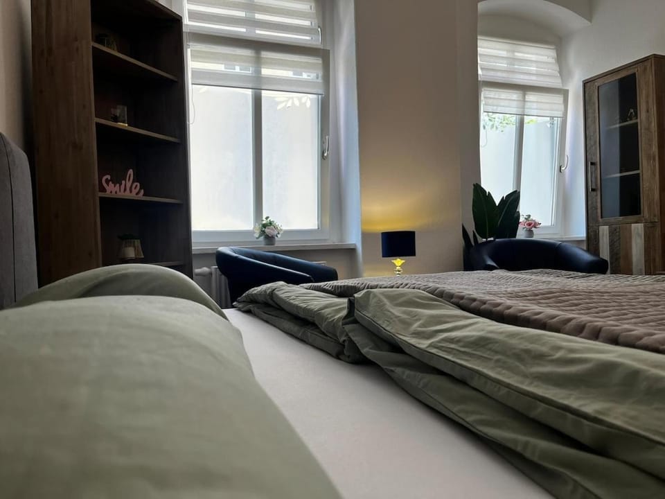 Moderne, helle Ostviertel-Flat4, Essküche all-in5G Apartment in Gera