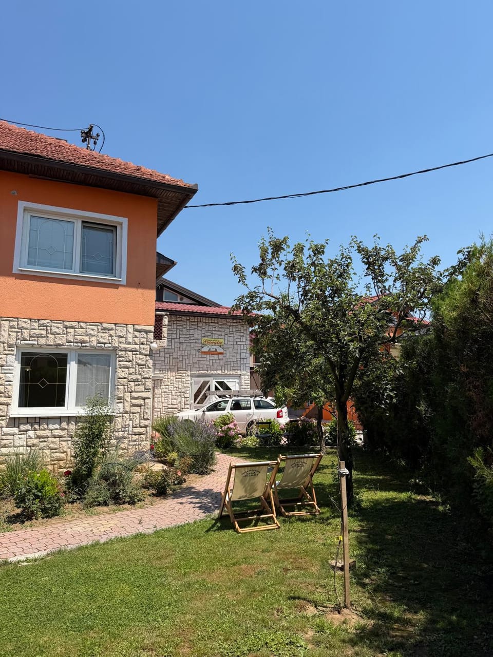 Property building, Garden