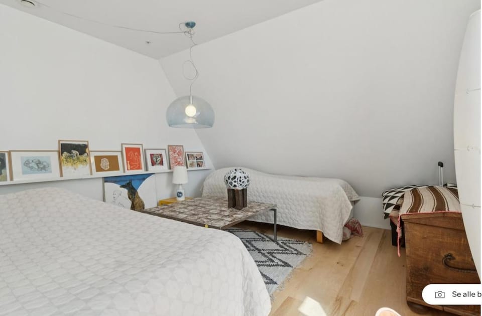 Ocean front home with 2 bedrooms and balconies Apartment in Aarhus