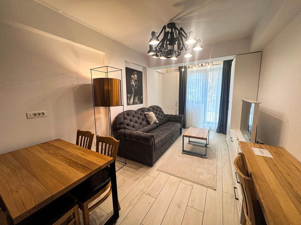 Living room, kitchen