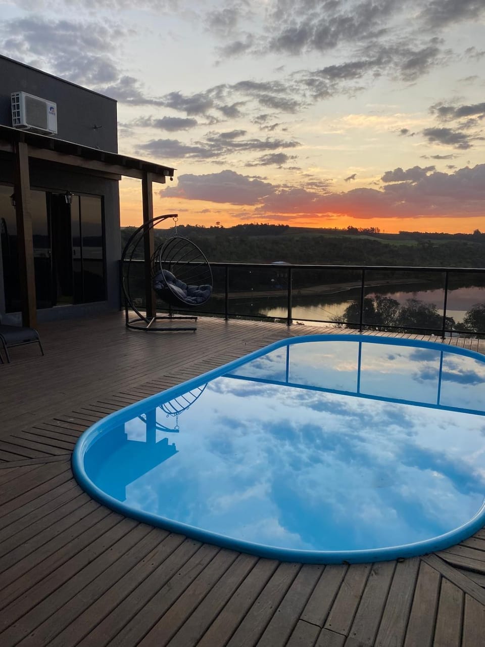 Casa Alagado com visão espetacular do Lago House in State of Paraná