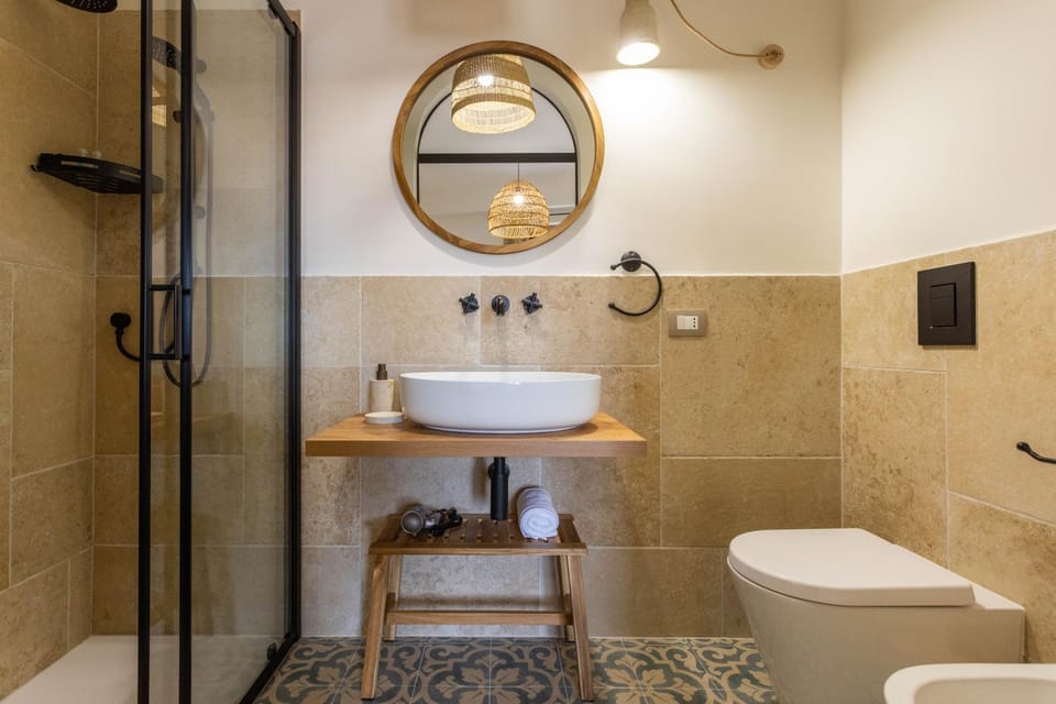 Shower, Toilet, bidet, hair dryier
