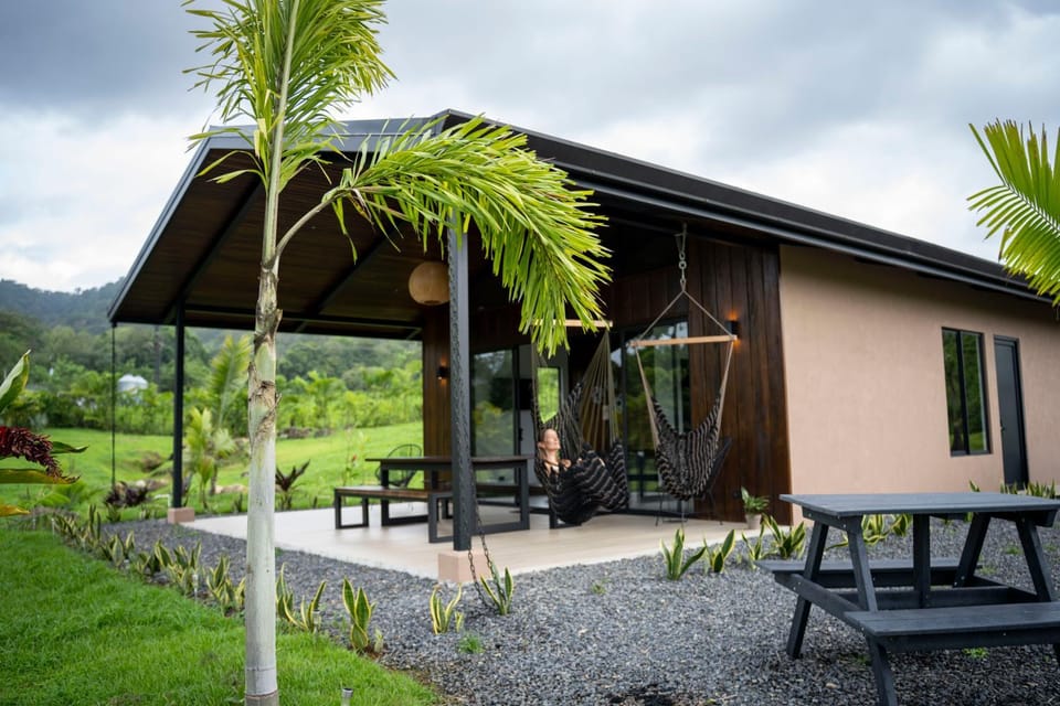 Property building, Garden view