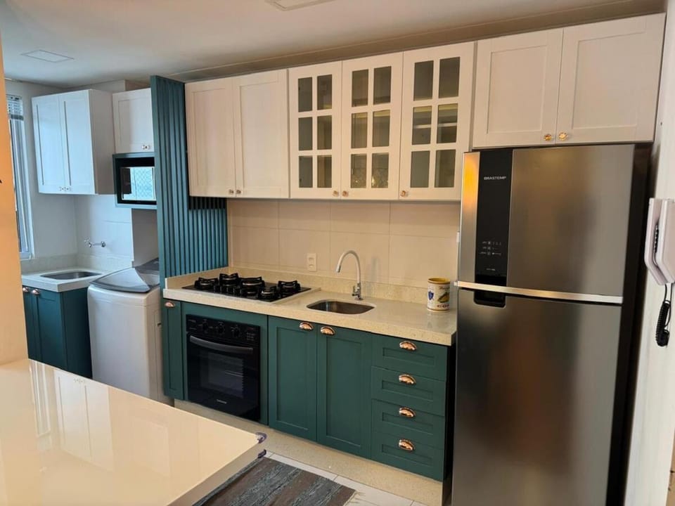 Apartment with sea view, barbecue, leisure area Apartment in Barra Velha