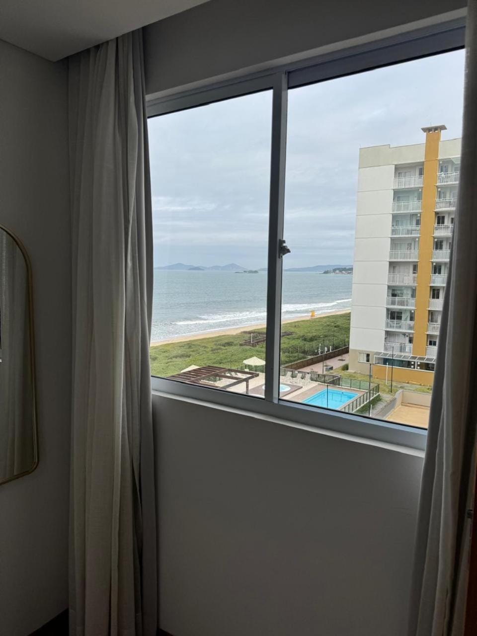 Apartment with sea view, barbecue, leisure area Apartment in Barra Velha