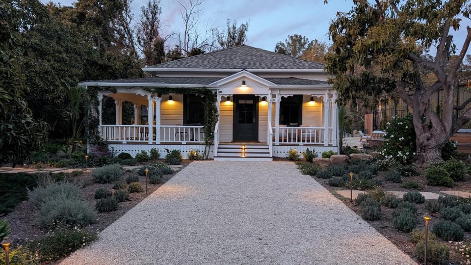 Webster House at Eleison Farms House in Carpinteria