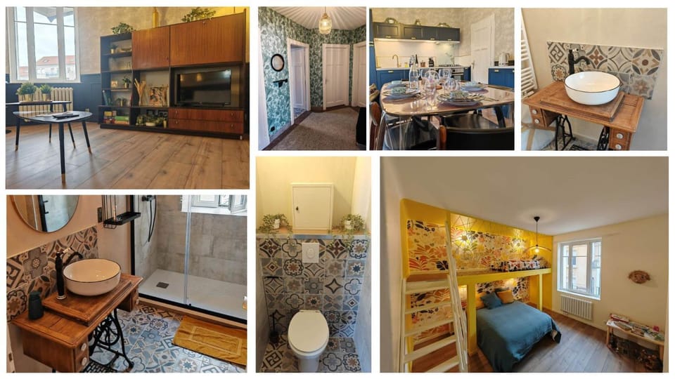 Le Vintage Appartement Classé 4 étoiles jusqu'à 5 personnes Apartment in Metz
