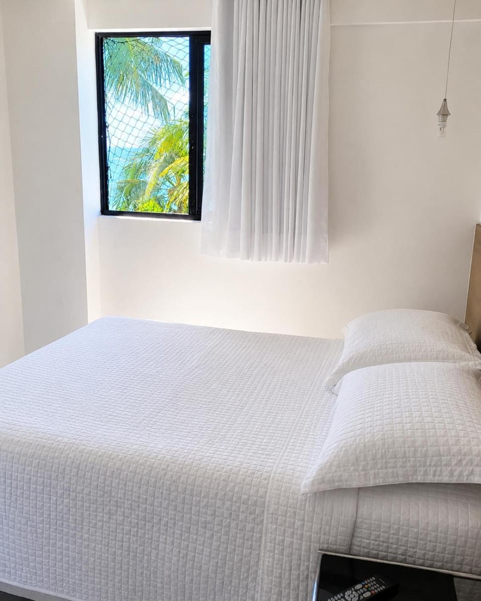 Apartamento Pé na Areia com 2 Quartos em Guaxuma Apartment in Maceió