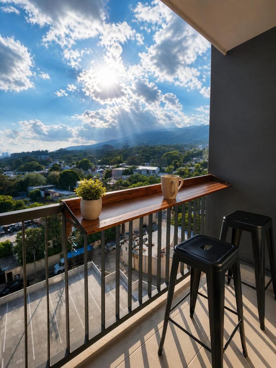 Natural landscape, View (from property/room), Balcony/Terrace, Mountain view