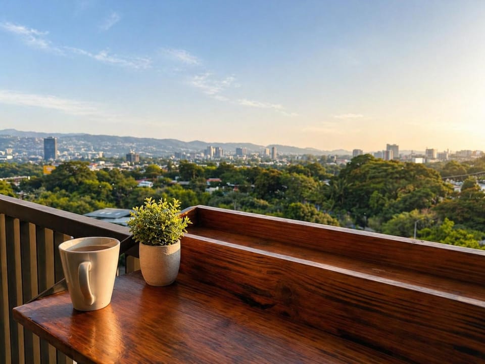 View (from property/room), City view, Mountain view