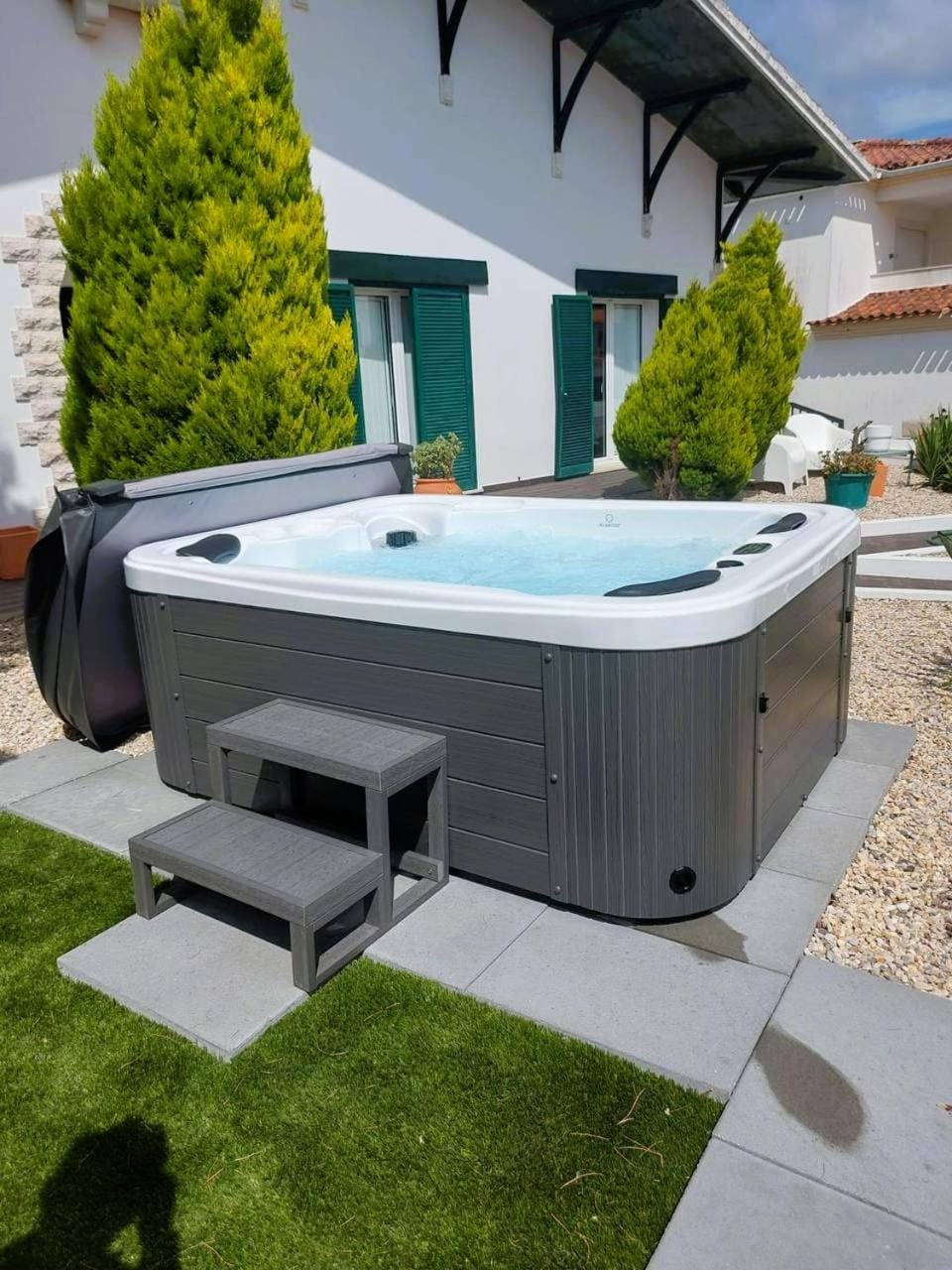 Day, Natural landscape, Hot Tub, Pool view
