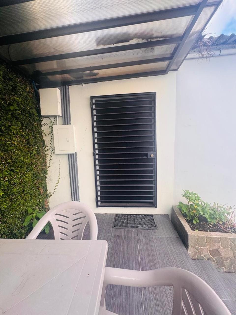 Patio, Day, View (from property/room), Balcony/Terrace, Living room, Seating area, Dining area
