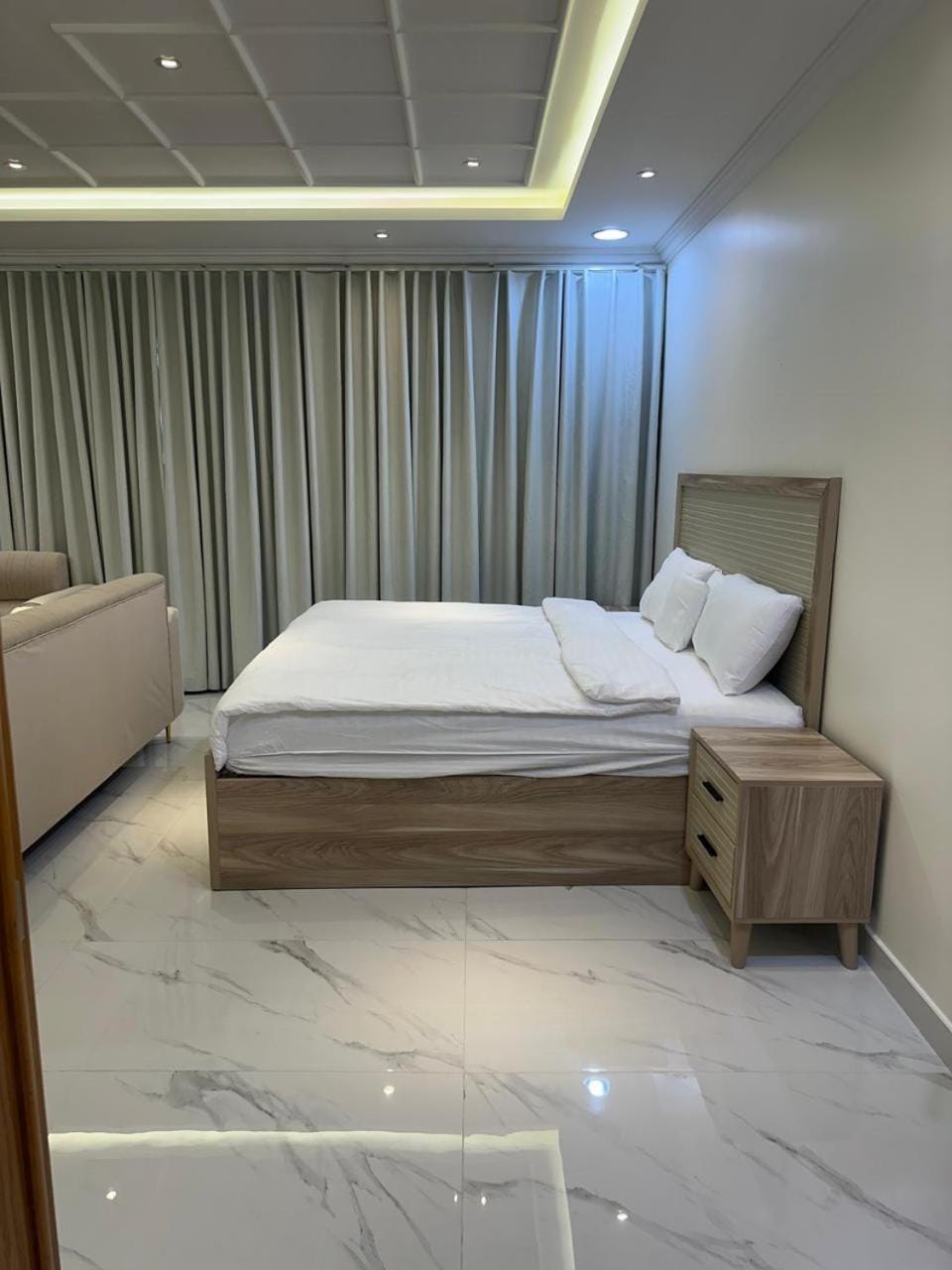 Seating area, Bedroom