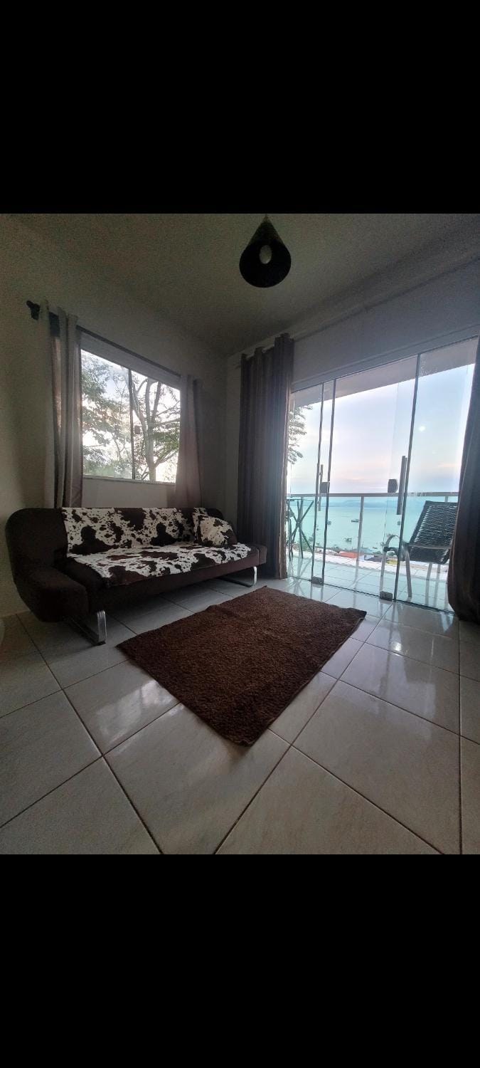 View (from property/room), Living room, Sea view