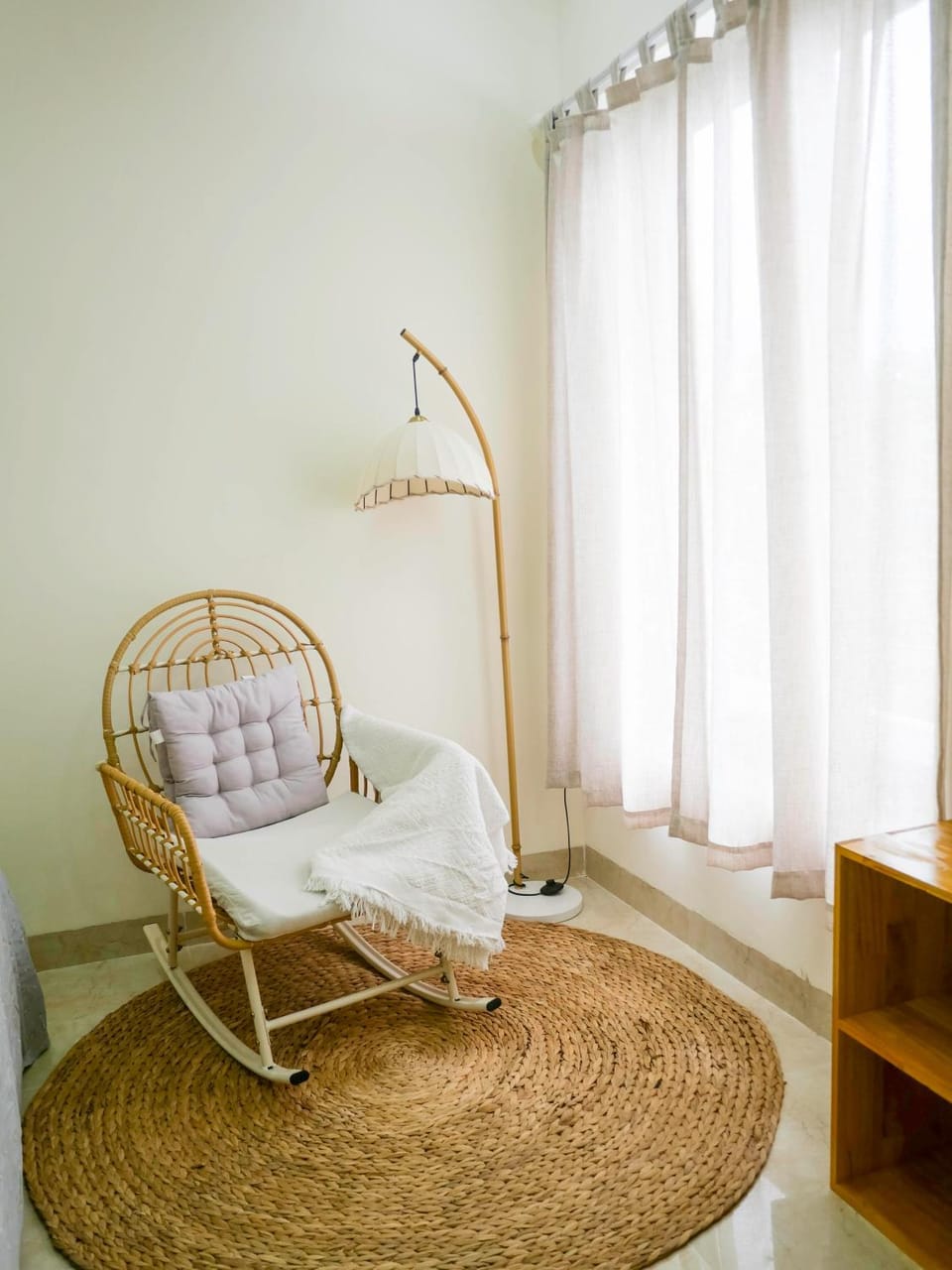 Bed, Photo of the whole room, Bedroom, cot