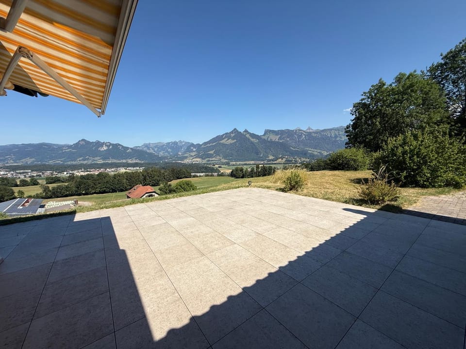 Patio, Day, Natural landscape, View (from property/room), Lake view, Mountain view