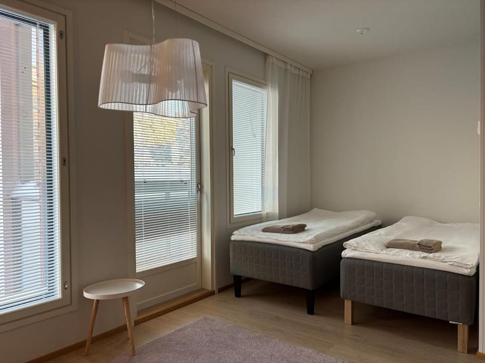 HANKI Serene Suite Aurora City 2BD Near Centre Public Free Parking Apartment in Rovaniemi