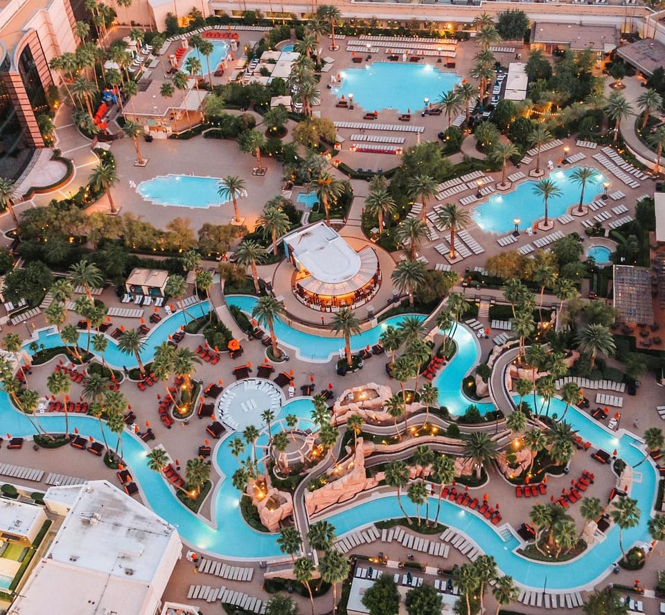 Food and drinks, Aqua park, Swimming pool, sunbed