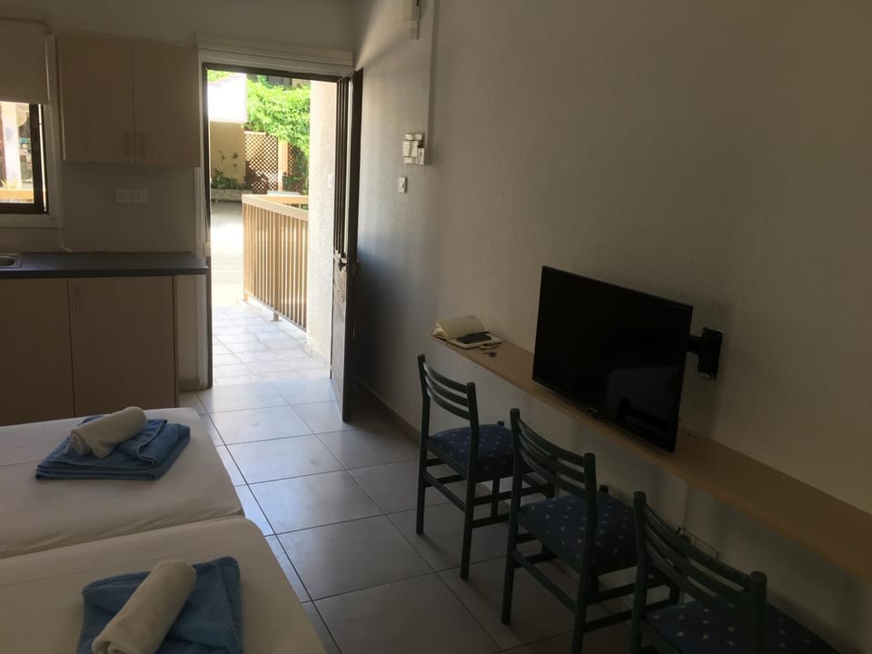 Bed, TV and multimedia, Living room, Photo of the whole room, Bedroom