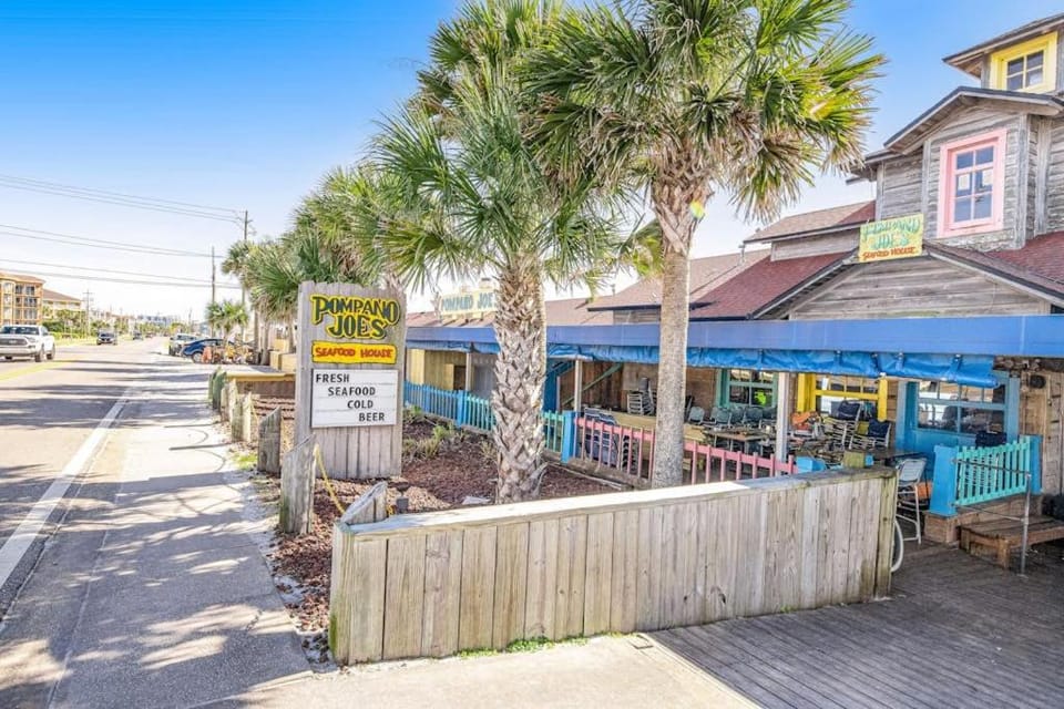 Charming home with wraparound balcony & central AC - half block to the beach House in Miramar Beach