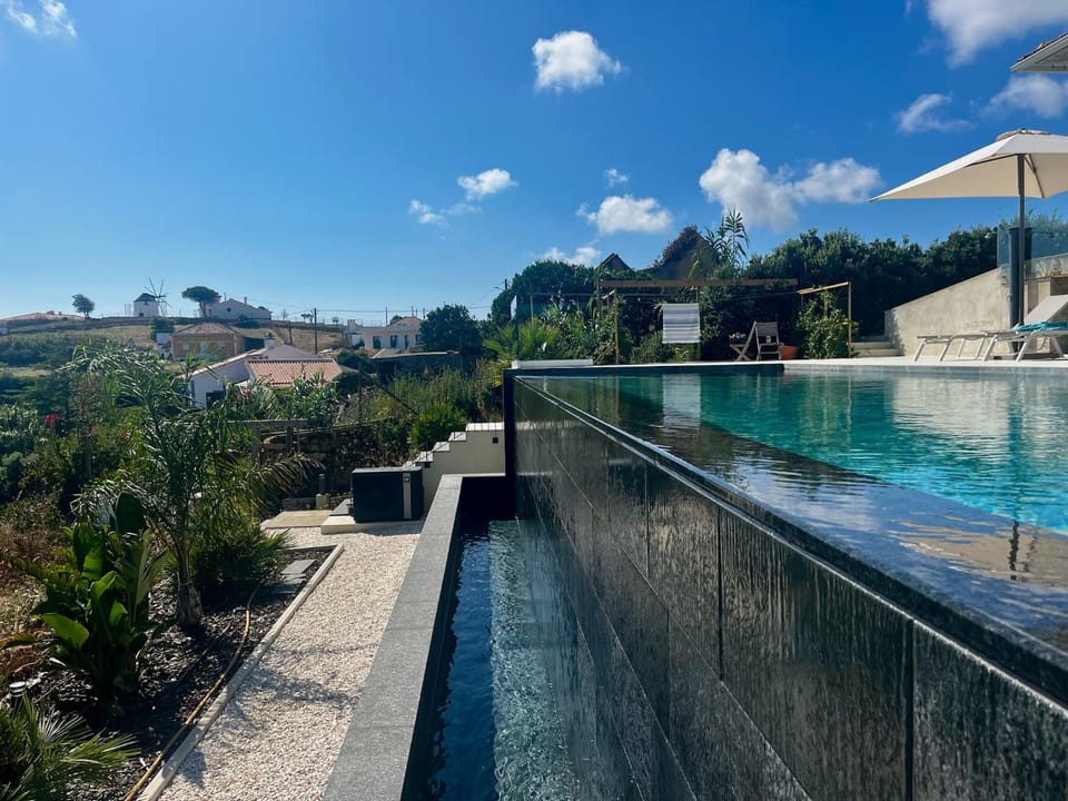 Natural landscape, Pool view, Swimming pool