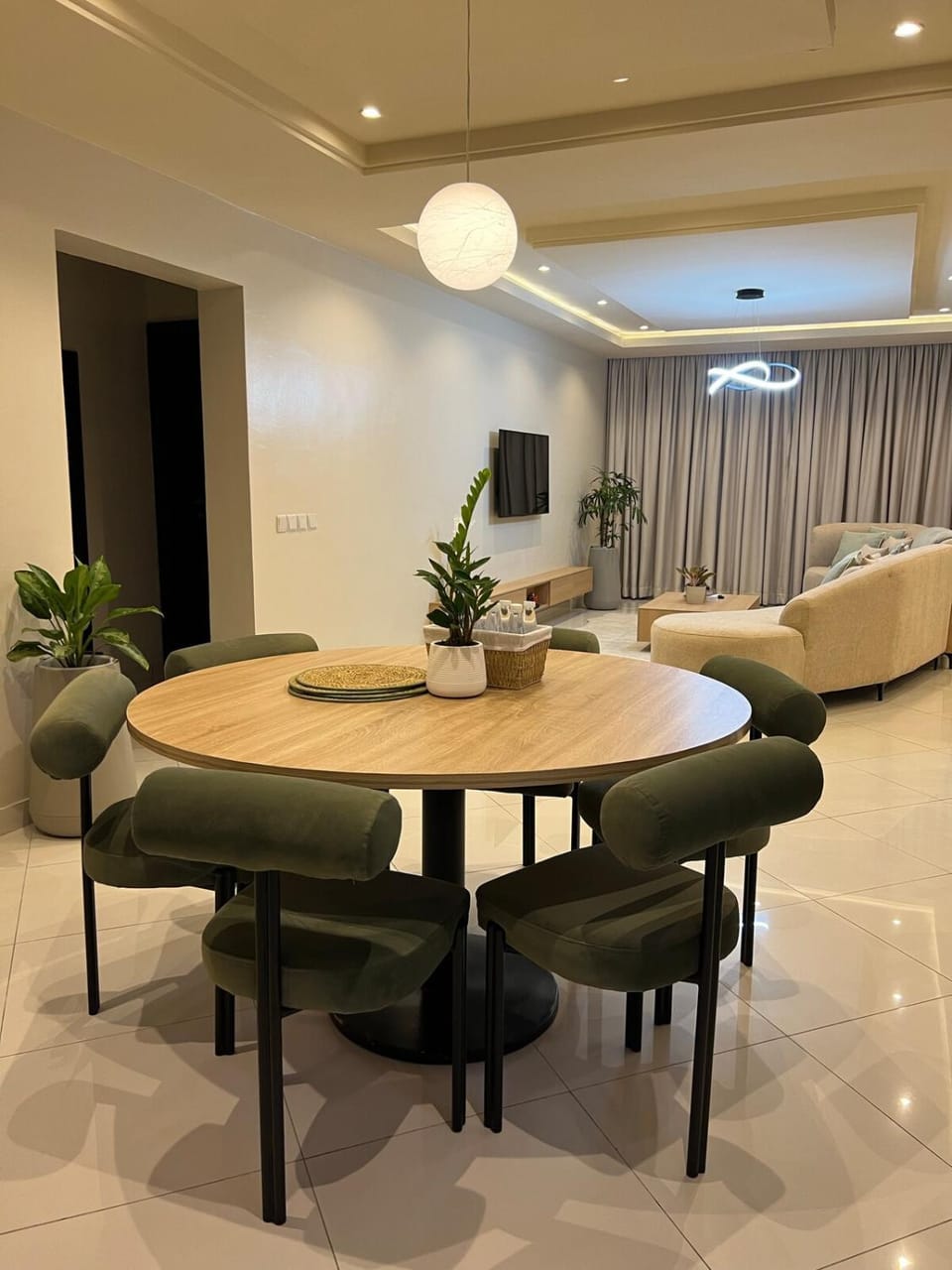 Dining area