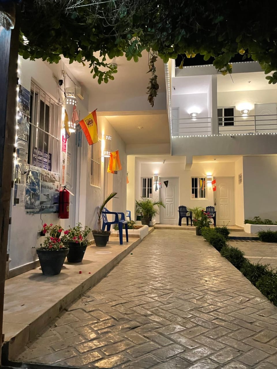 Property building, Night