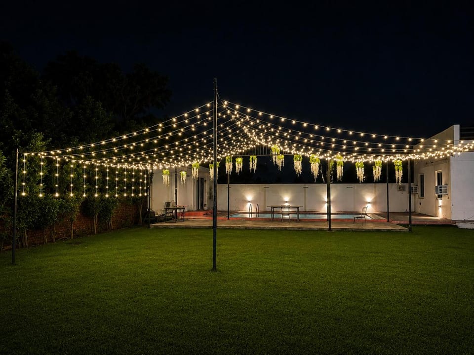 Night, Garden view