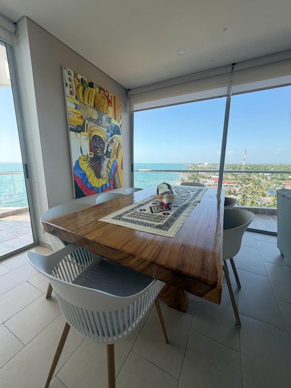 Dining area, Sea view