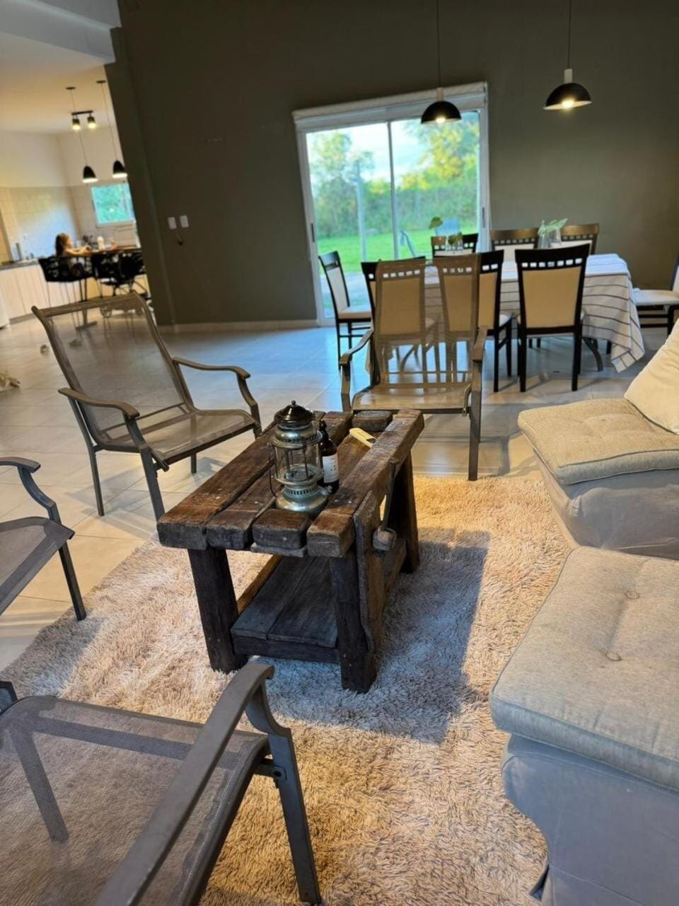 Living room, Dining area