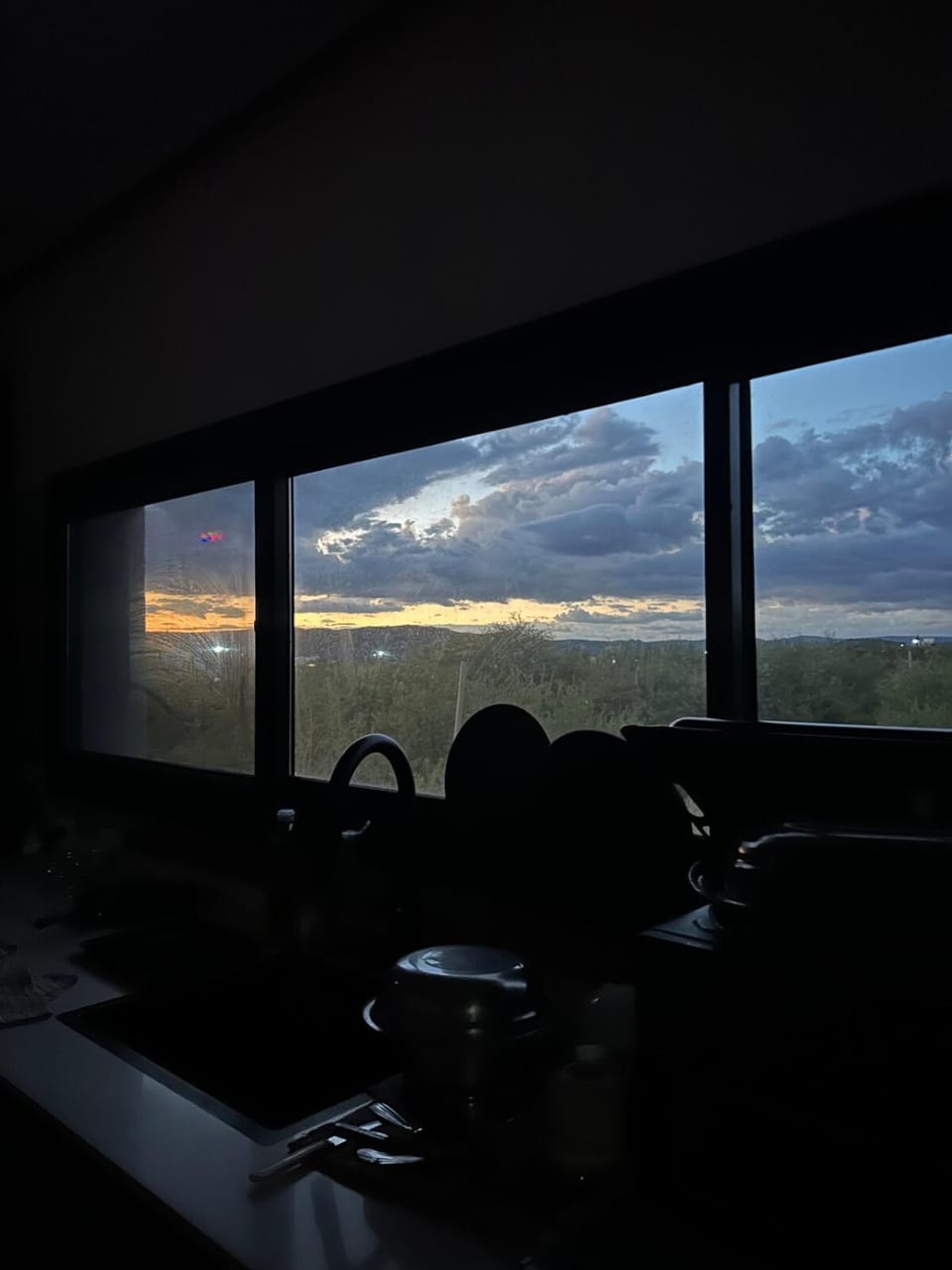 Kitchen or kitchenette, Garden view, Mountain view, kitchen