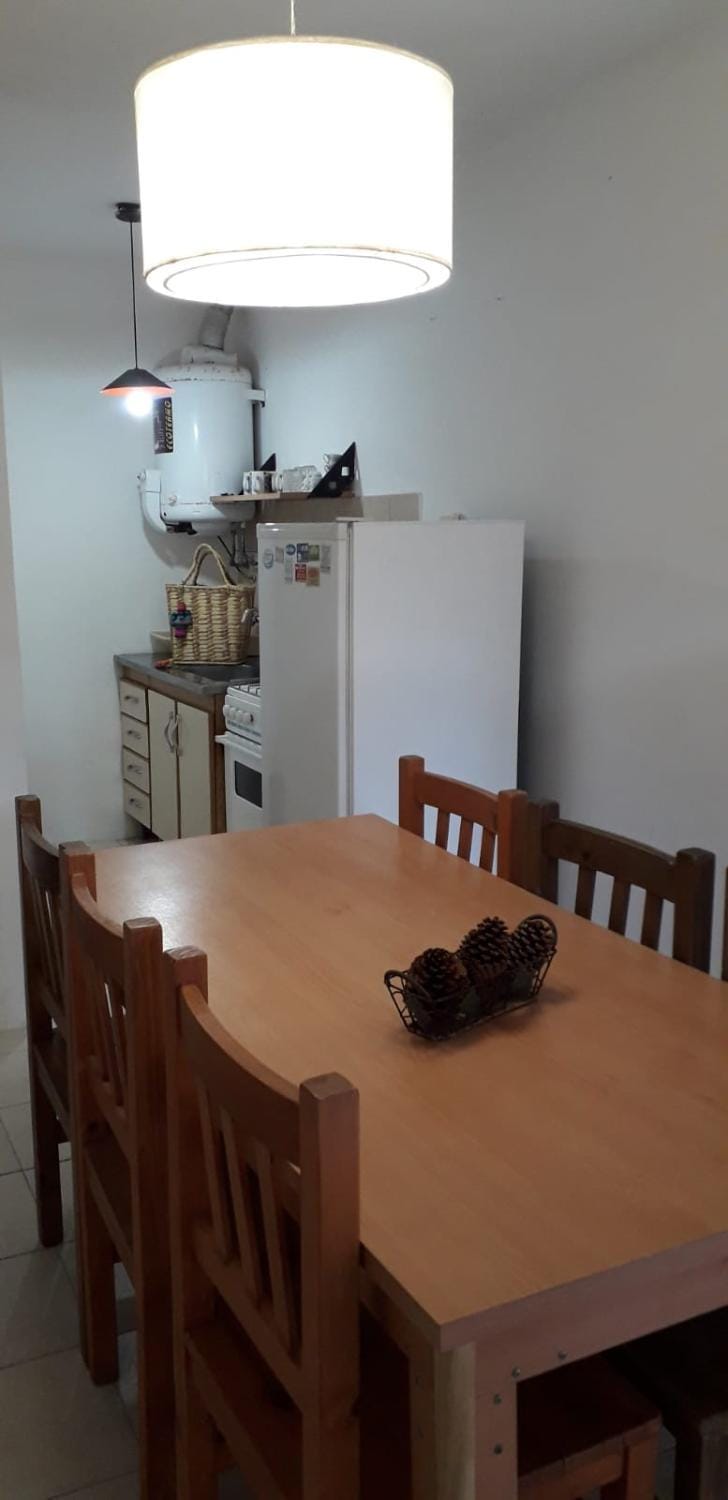 Kitchen or kitchenette, Dining area, stove