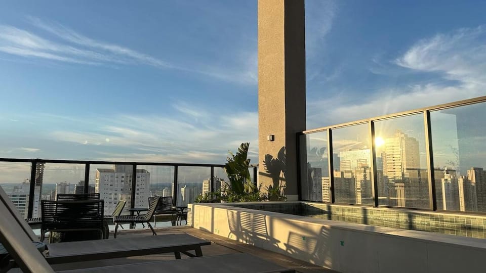 Studio Charmoso com Piscina - Tai Residências Apartment in Goiania