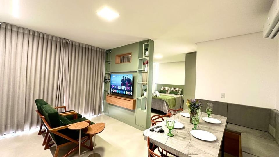 Studio Charmoso com Piscina - Tai Residências Apartment in Goiania