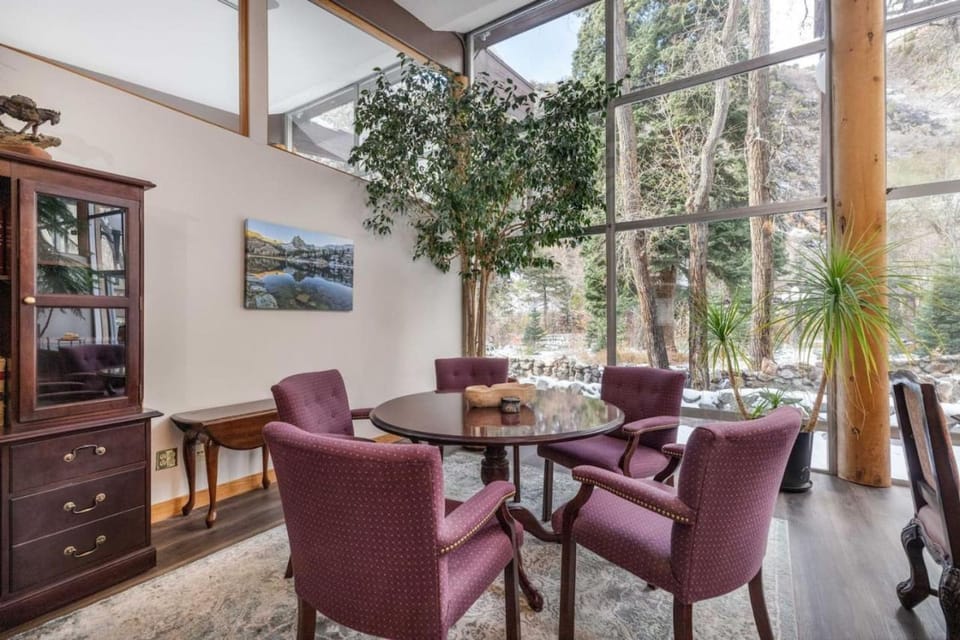 Historic Lodge located on Big Cottonwood River House in Utah