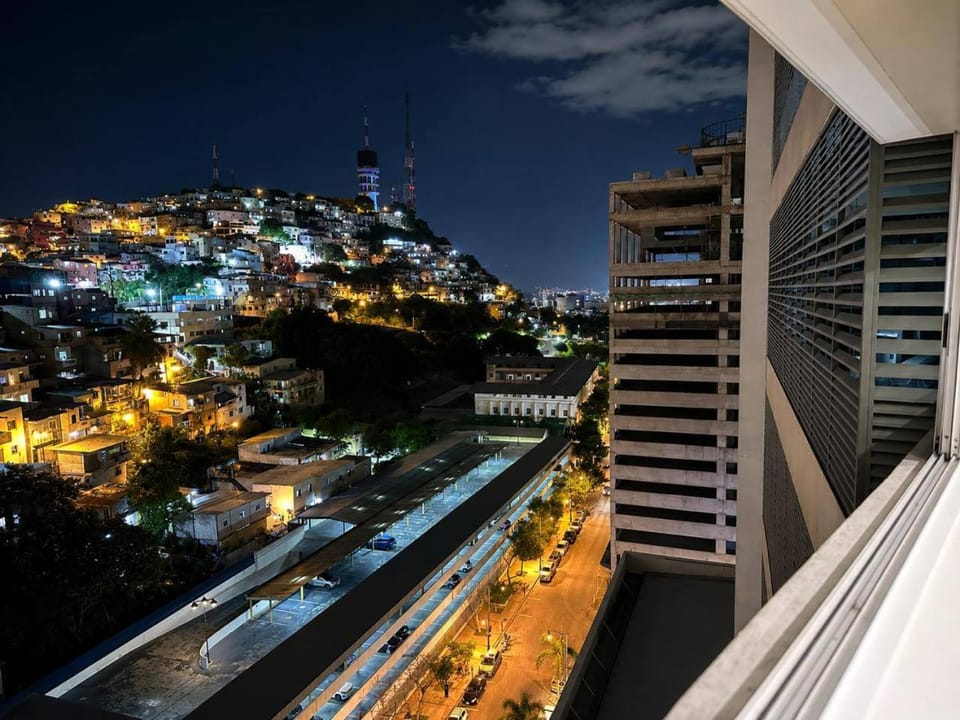 Property building, Night, View (from property/room), City view