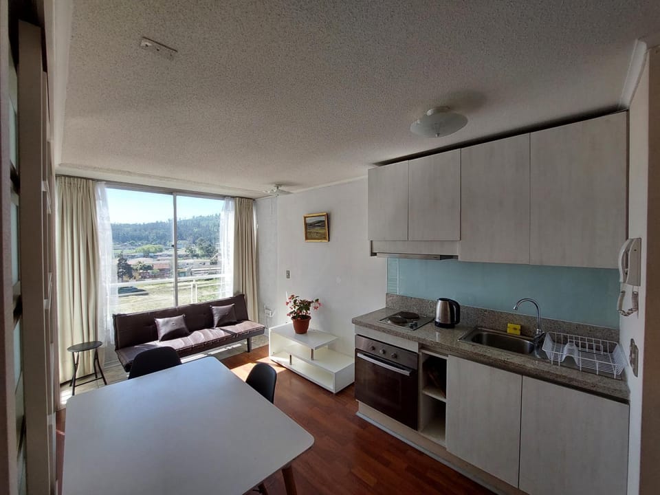 Departamento amoblado cercano al metro y central Apartment in Vina del Mar