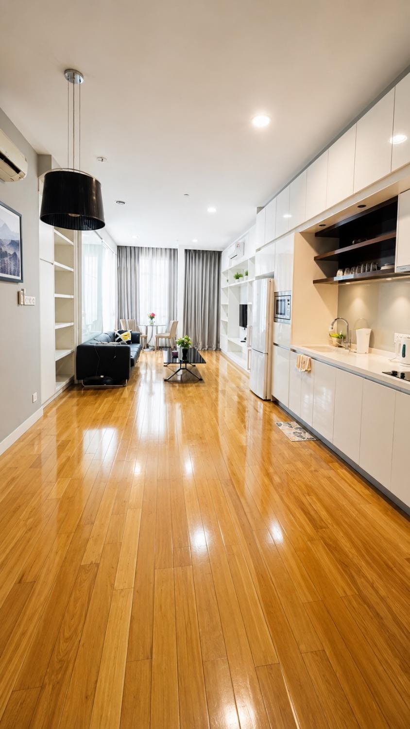 Living room, air conditioner