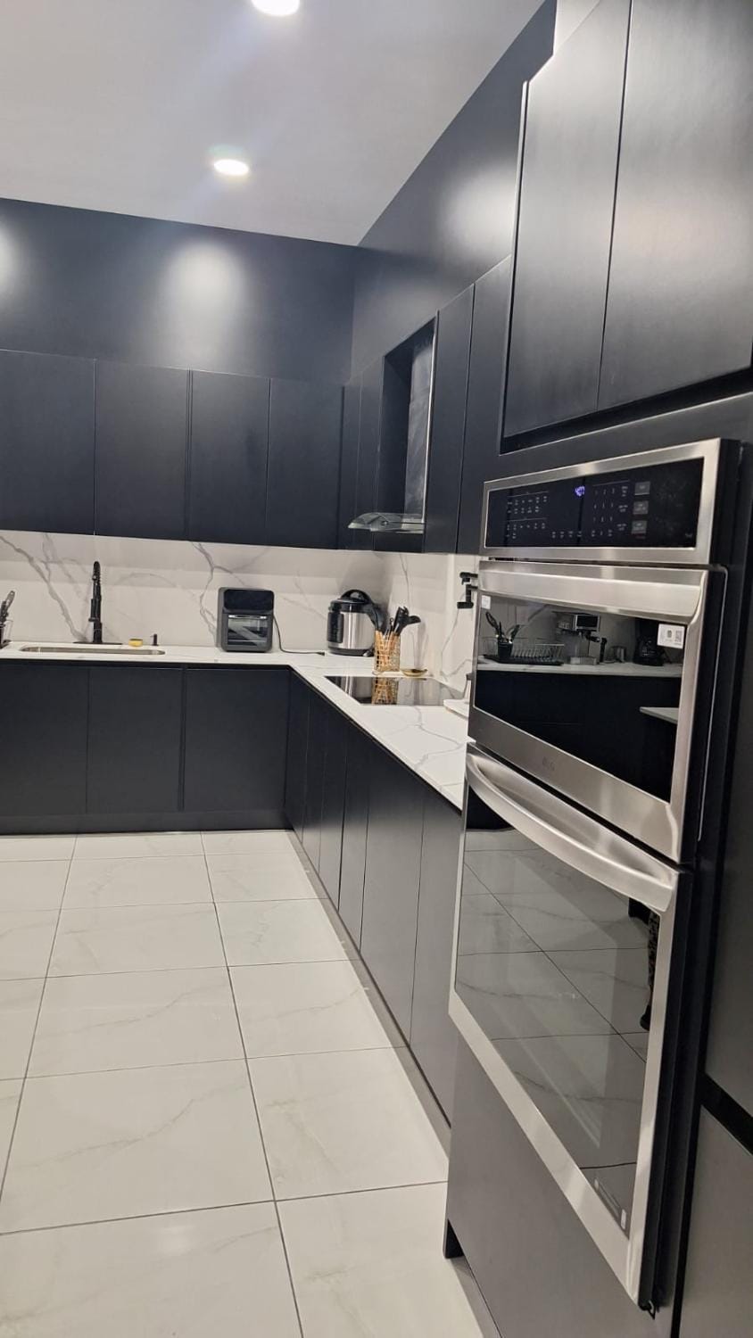 Kitchen or kitchenette, stove, stove