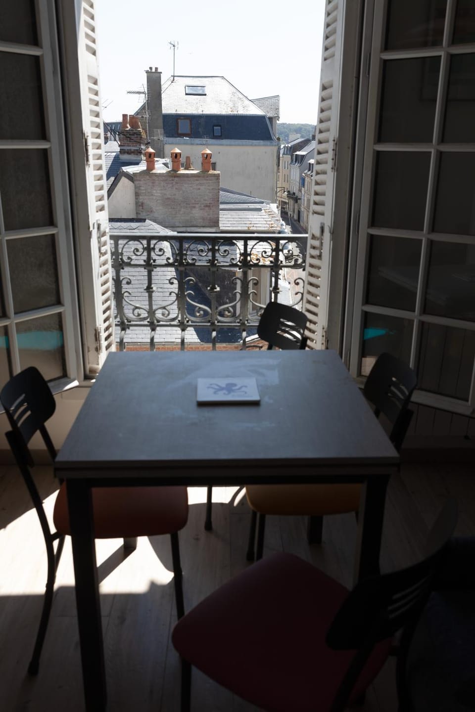 Balcony/Terrace, Dining area, City view