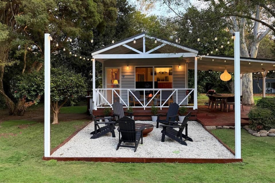 The Banya Place - renovated cabin in Bright Cabin in Porepunkah