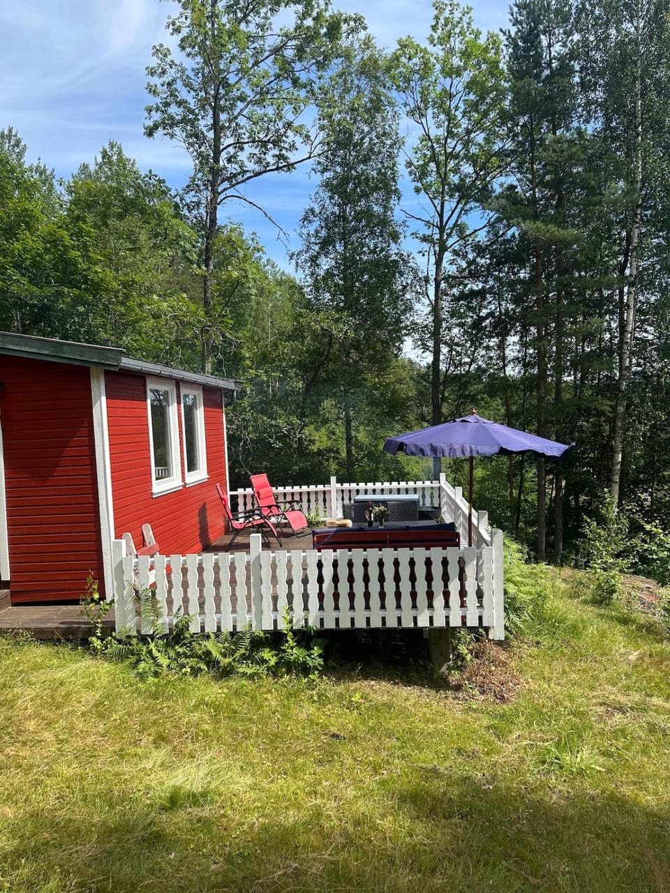 hytte ved innsjø House in Viken, Norway