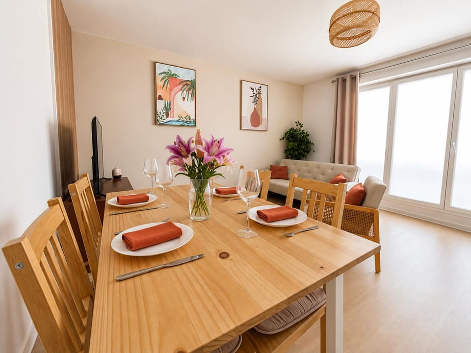 T3 cosy avec parking Rouen centre Saint-Sever Apartment in Rouen