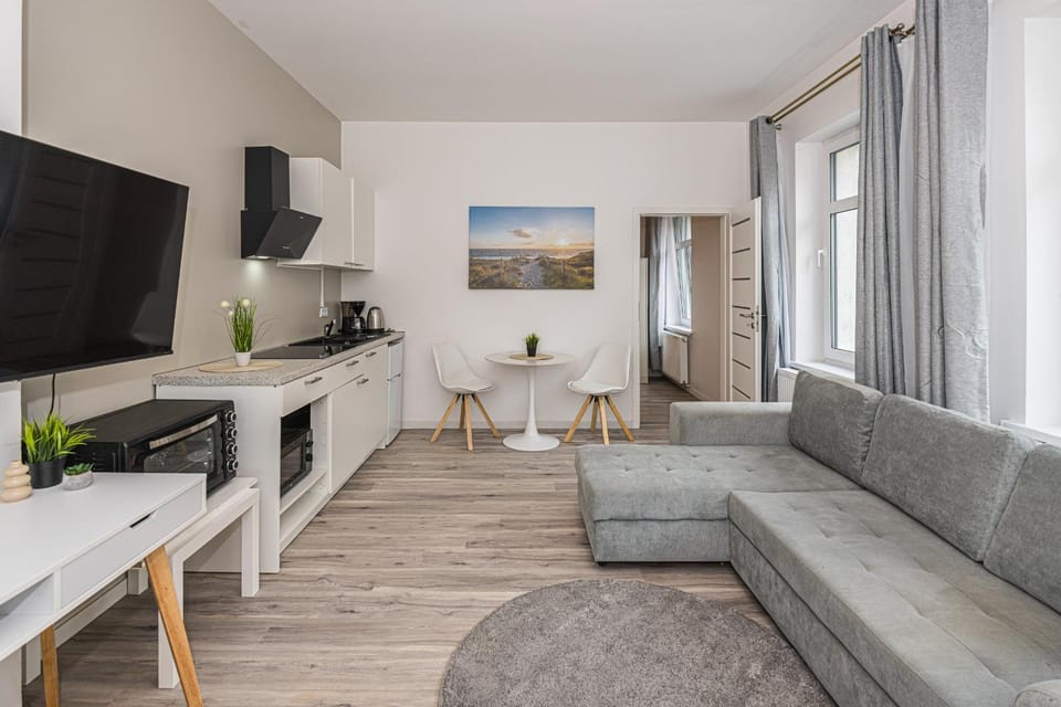 A2 ruhiges 2-Zimmer-Studio Apartment in Halle Saale
