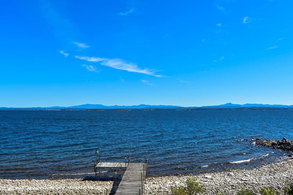 Spectacular Views! Luxe Lakefront Gem in Willsboro House in Lake Champlain