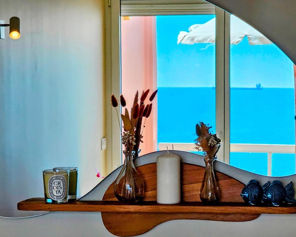 L'Horizon Bleu, Superbe Vue Mer, Piscine, Parking, Climatisation Apartment in Occitanie